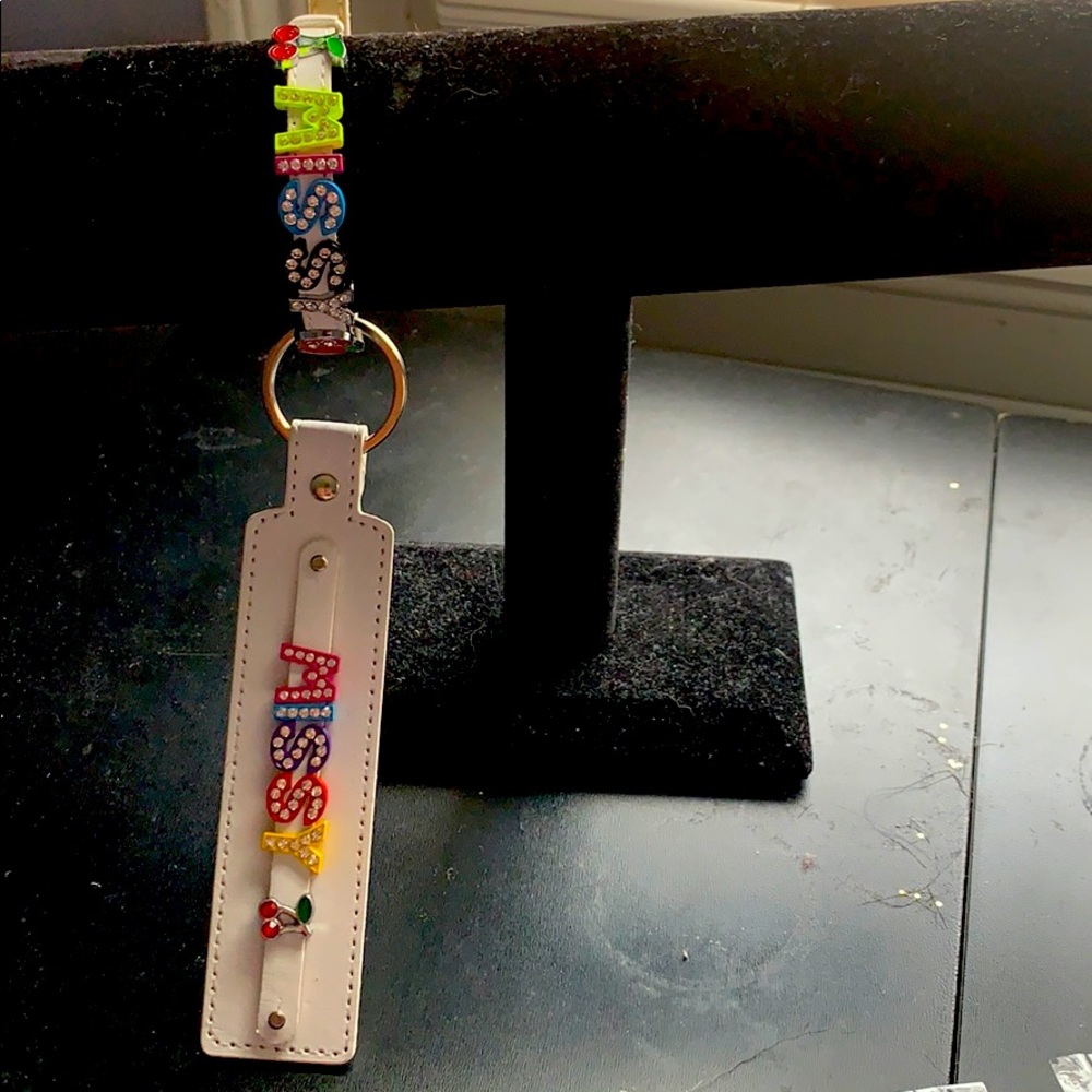 Name Key chain and bracelet set.